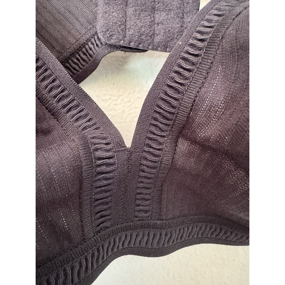 NWT Dorina Tiffany Non Padded Ribbed Bra Black Size 36B - Picture 6 of 8
